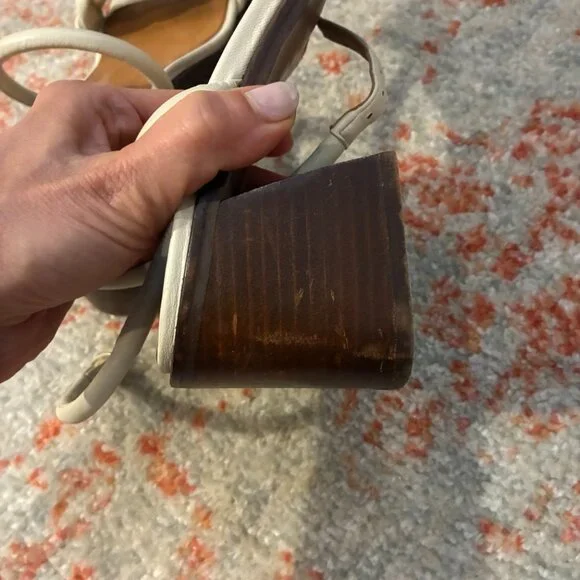 Sezane Isadora Sandals Écru. - Size 39 - Picture 8 of 9